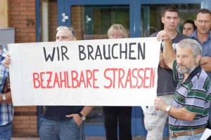 Das Leben liefert den Beweis - Nicht für alle Anlieger sind die Straßen sofort bezahlbar. (Foto:Wolff)