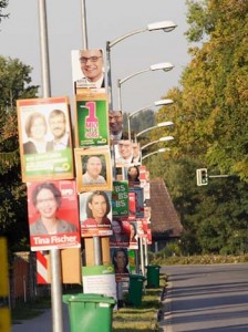 Wahlkampf 2013: Bürgermeister rührt die Werbetrommel für seine Freundin, die SPD Bundestags – kandidatin Tina Fischer!