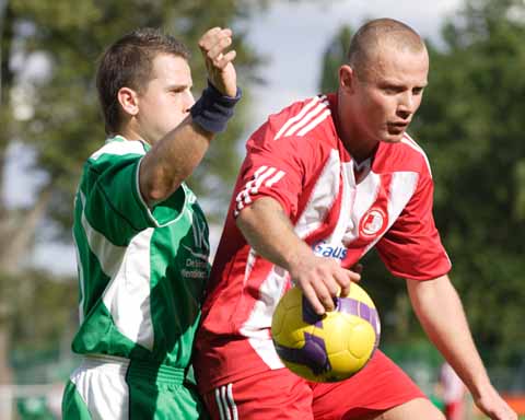 Torjäger Panjas blieb an diesem Tag ohne Tor.