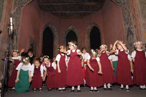 Einen Mega Applaus erneteten die jüngsten Künstler.