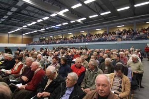 Mewhrere Bürgermeister fürchten offenbar Bürgerversammlungen zum Thema MAWV - Altanschließer. (Foto: Wolff)