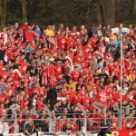 Das Ostderby wurde von schweren Zwischenfällen überschattet.