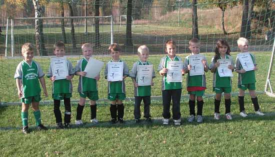 Fußball: Schulzendorfs kleinste Kicker waren echt Spitze!