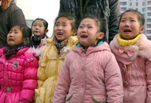 Nordkorea trauert.