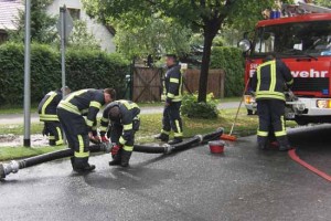Unwetter: Schulzendorfs ehrenamtliche Feuerwehrleute waren pausenlos unterwegs!