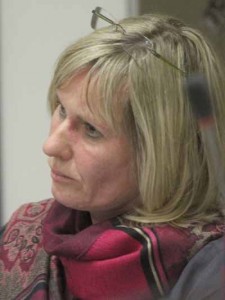 Bauamtsleiterin Undine Nulle: "Es wurde entschieden, aufgrund der einseitigen Waldlage, dass eine Straßenbeleuchtung nicht errichtet wird." (Foto: Wolff)
