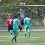 Die beinahe Sensation: Der Schuss von Maximilian Ludwig in der 36. Spielminute.