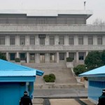 Am 38. Breitengrad verläuft die Demarkationslinie, de facto die Grenze zwischen Nord- und Südkorea. (Foto: EKRU)