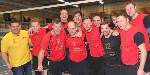 So sehen Aufsteiger aus. (Foto: Wolff)