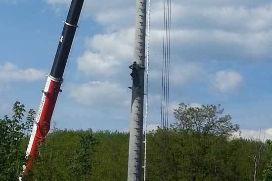 Mobilfunkmast geht bald on Air!