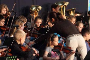 Musizieren macht den Schüler der Grundschule Schulzendorf sehr viel Freude.