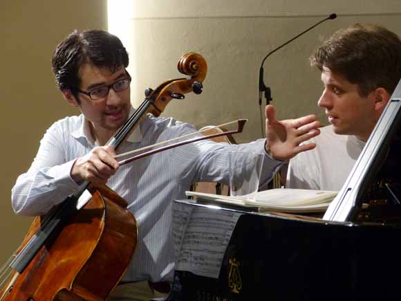 Virtuoses Duo bei dem zweiten Konzert der Schlosskonzerte Königs Wusterhausen