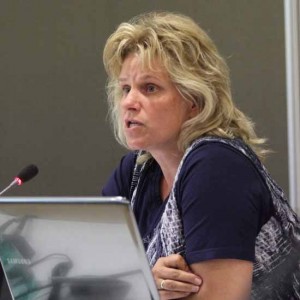 Debüt: Claudia Mollenschott von der Linkspartei wird den zeitweiligen Ausschuss Hort Erweiterung leiten. (Foto: Wolff)