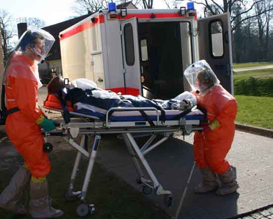 Infektionstransport (Foto: Johanniter-Unfall-Hilfe e.V.)