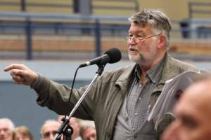 Reinhard Bolduan von der Bürgerinitiative. Foto: Wolff