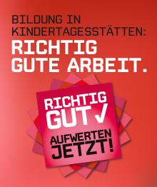 Warnstreik: Kitas sind morgen dicht!