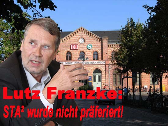 Vergabe Empfehlung: Lutz Franzke widerspricht Mücke!