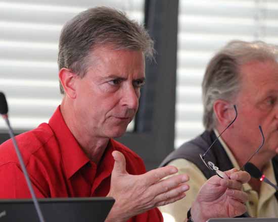 Haushaltsentwurf 2016:  Bürgermeister Mücke will mehr Geld ausgeben, als er einspielt.