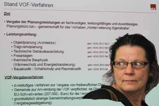 Künftig will Birgit Bausdorf, Mitarbeiterin des Büro STA² an Siitzungen zum Thema Horterweiterung nicht teilnehmen. Doch es bleiben jede Menge Fragen offen. (Fotomontage: mwBild)