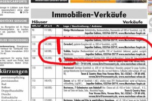 Immobilien: 15 Millionen Euro in Schulzendorf umgesetzt.