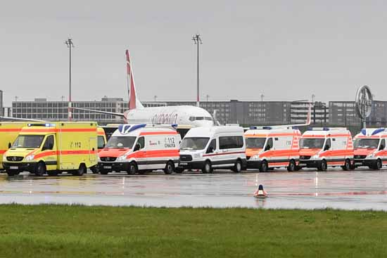 Flugzeug Crash: Landkreis probt Ernstfall am BER