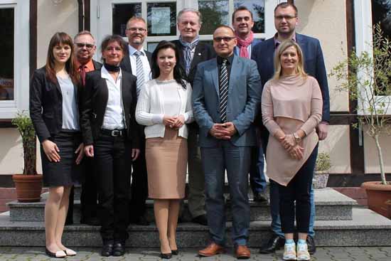 Der CDU Kreisvorstand (v.l.n.r.): Annika Zimmermann, Norbert Schmidt, Dr. Karin Petersohn, Olaf Schulze, Jana Schimke MdB, Joachim Kolberg, Björn Lakenmacher MdL, Jürgen von Meer, Andreas Schulz und Maja Buße. Foto: StSt