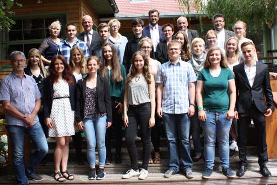 Das sind die besten Abiturienten im Landkreis Dahme Spreewald. (Foto: Lankreis)