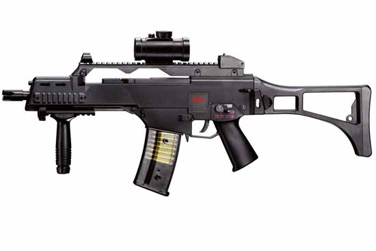 Softairwaffen ohne Altersbeschränkung sind zugelassen für die Altersgruppe von 3-14 Jahren und haben eine maximale Schußleistung von 0,08 Joule. (Symbolbild)