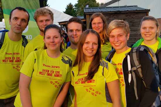 Das "Team ZEWS" 2015 (Foto: KJV e.V.)