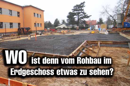 Anwohner berichten, dass die Baustelle oft nur mit zwei oder drei Bauarbeitern besetzt ist. (Foto:mwBild)