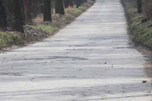 Die Straße aus früheren Zeiten hat längst ausgedient. (Foto: mwBild)