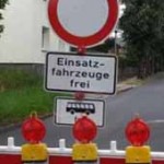 Straßensperre