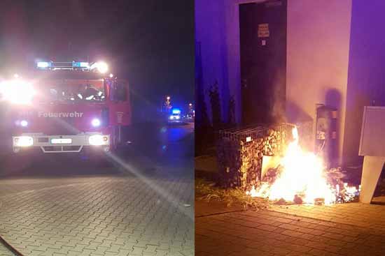 Verdacht BRANDSTIFTUNG: Zündelte ein Feuerteufel im Ortszentrum?