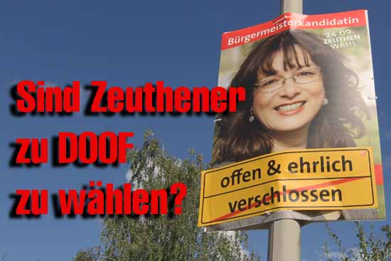Mit der versprochenen Ehrlichkeit hat Zeuthens SPD - Chefin offenbar ihre Probleme. (Foto: mwBild)