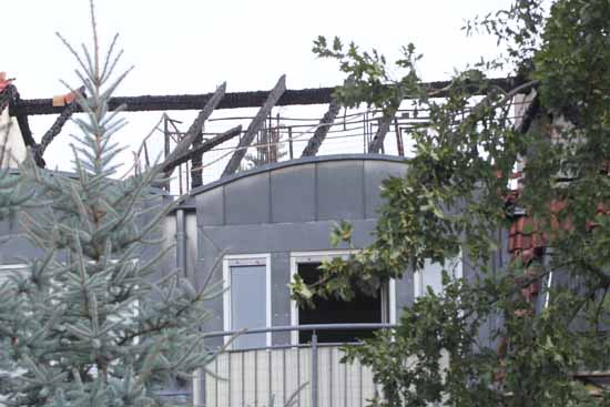 Dachstuhlbrand Zeuthen