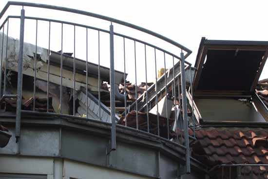 Dachstuhlbrand Zeuthen