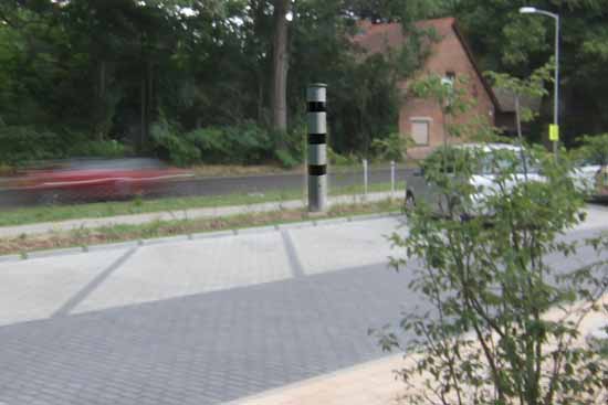 Blitzersäule: Standort an Kita Ritterschlag ist nicht sicher