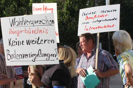 Teilnehmer der Demonstration im September 2019 (Foto: Archiv/mwBild)