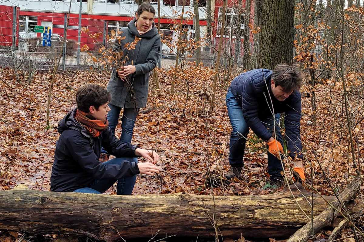 v.l.: Anika Darmer, Janina Böhm, Jonas Reif