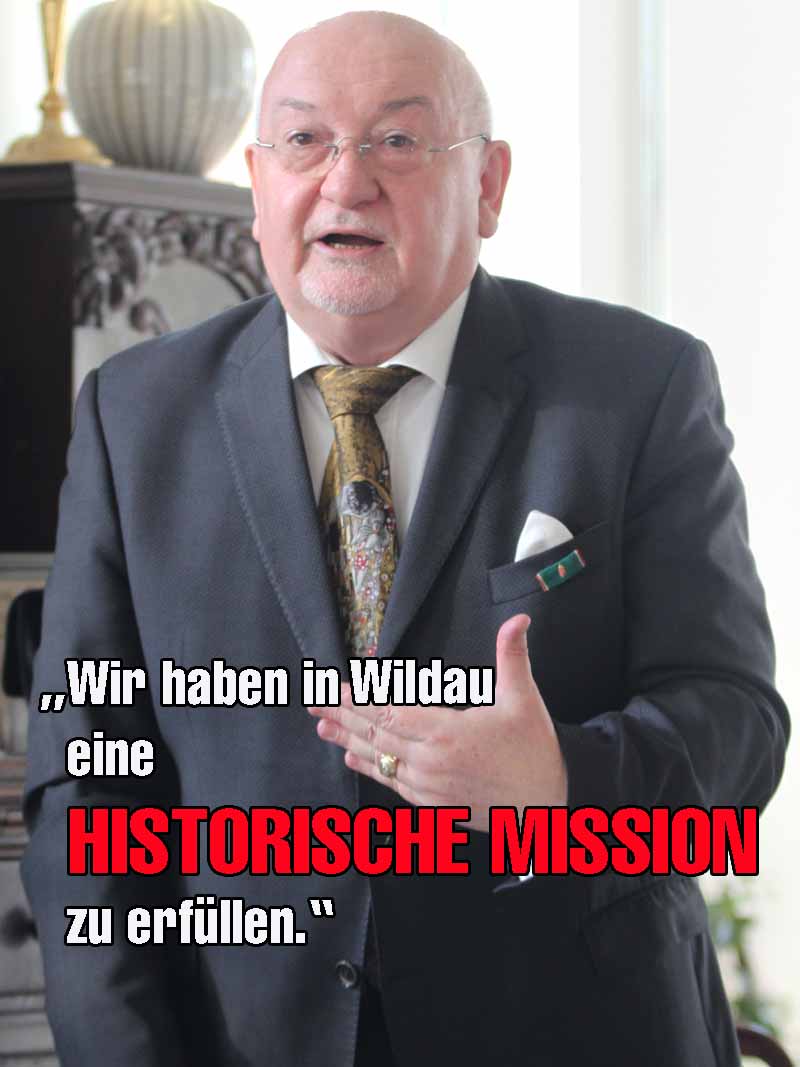 Prof. Dr. László Ungvari - Wildauer Bürger, Präsident a. D. der Technischen Hochschule Wildau, Ehrenbürger der Stadt (Foto: mwBild)