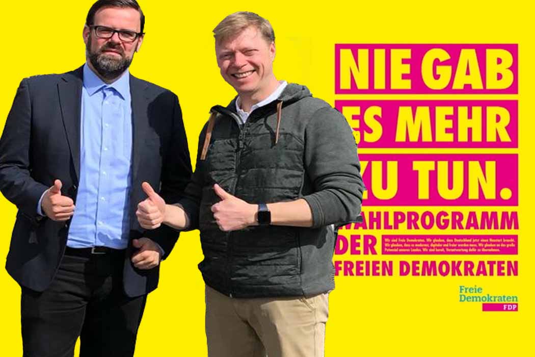 FDP: Das 100. Mitglied aus Schulzendorf begrüßt