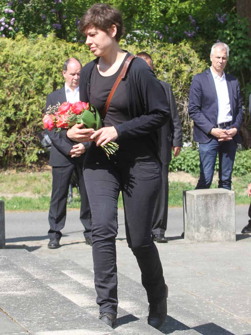 Grünen-Chefin Anika Darmer )Foto: mwBild)