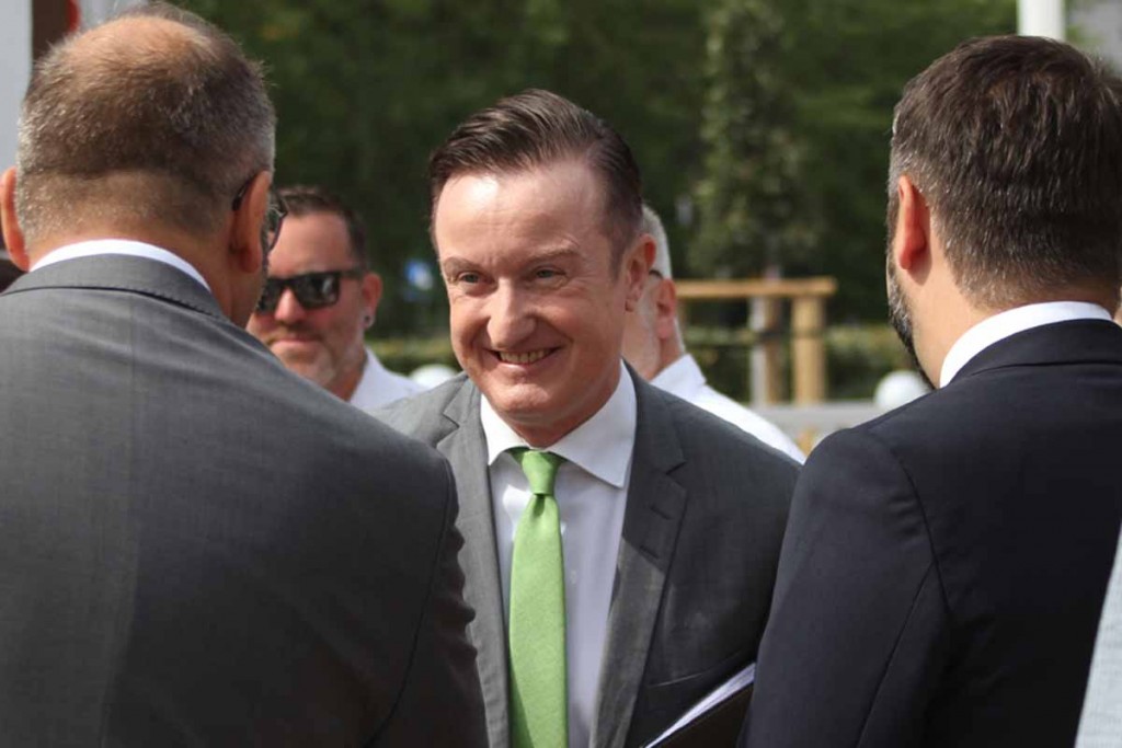 Klaus Bohl - Bürgermeister und Inhaber eines Haushaltswarengeschäfts. (Foto:mwBild)