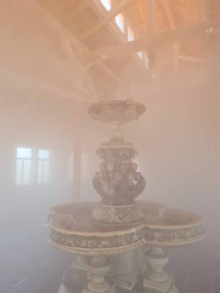 Brunneninhalation: Mit Hochdruck wird ein Sole-Nebel erzeugt. (Foto: mwBild)