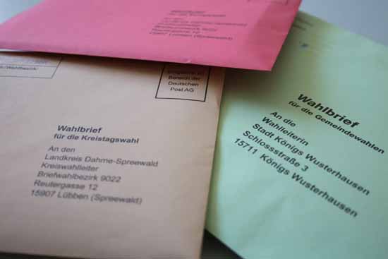 Wahlunterlagen: Schlimme Pannen im Wiezorek Rathaus!