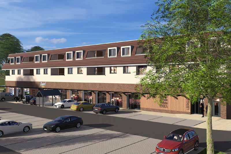 So soll der neue EDEKA-Markt wirklich aussehen.