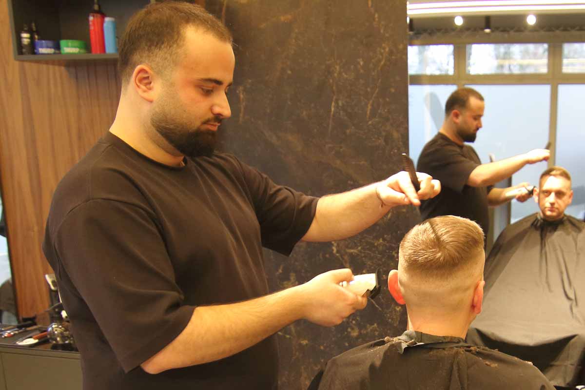 Im Barber Shop Else. (Foto:mwbild)