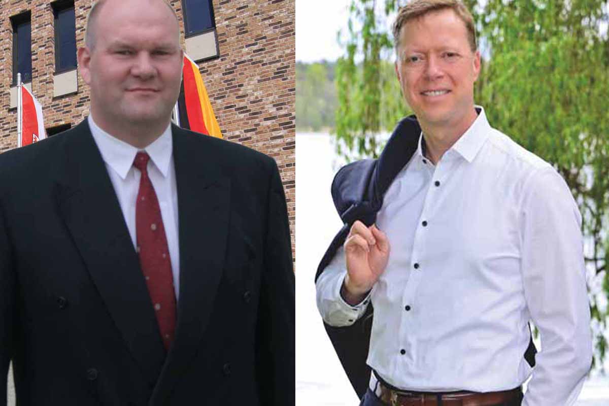 Ratschef Guido Thieke (li) und Denis Gottwald (Foto: mwBild)
