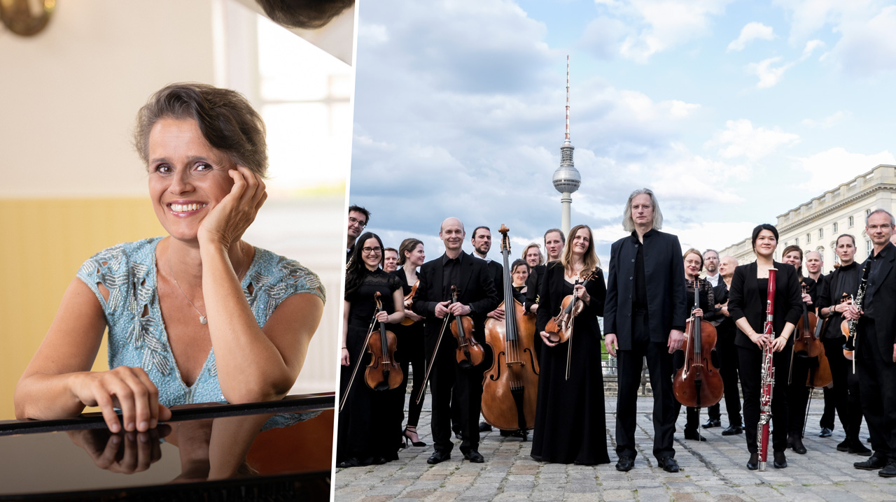 Gerlint Böttcher und die Kammersymphonie Berlin (Foto: Schlosskonzerte